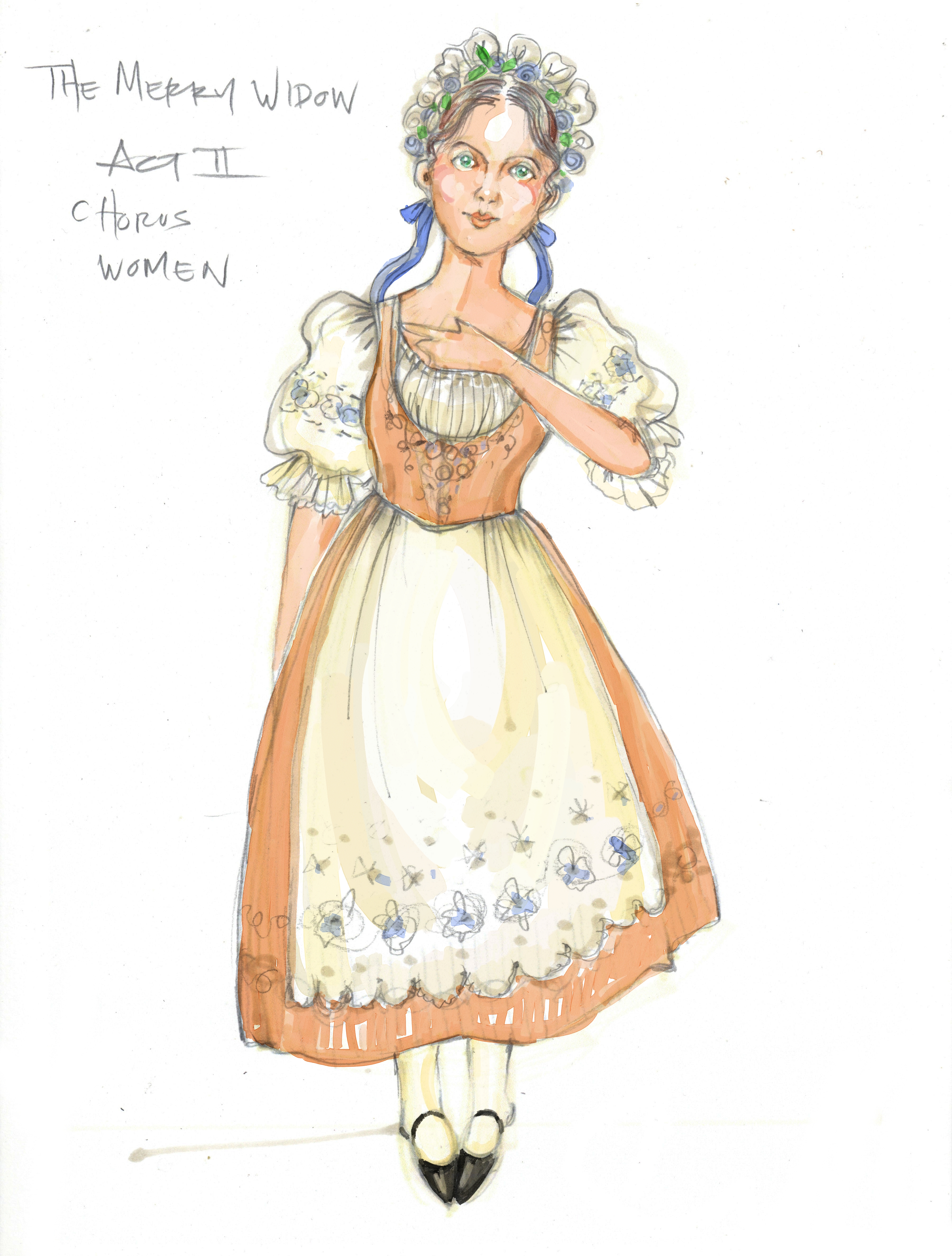 The Merry Widow Costume Photo 02