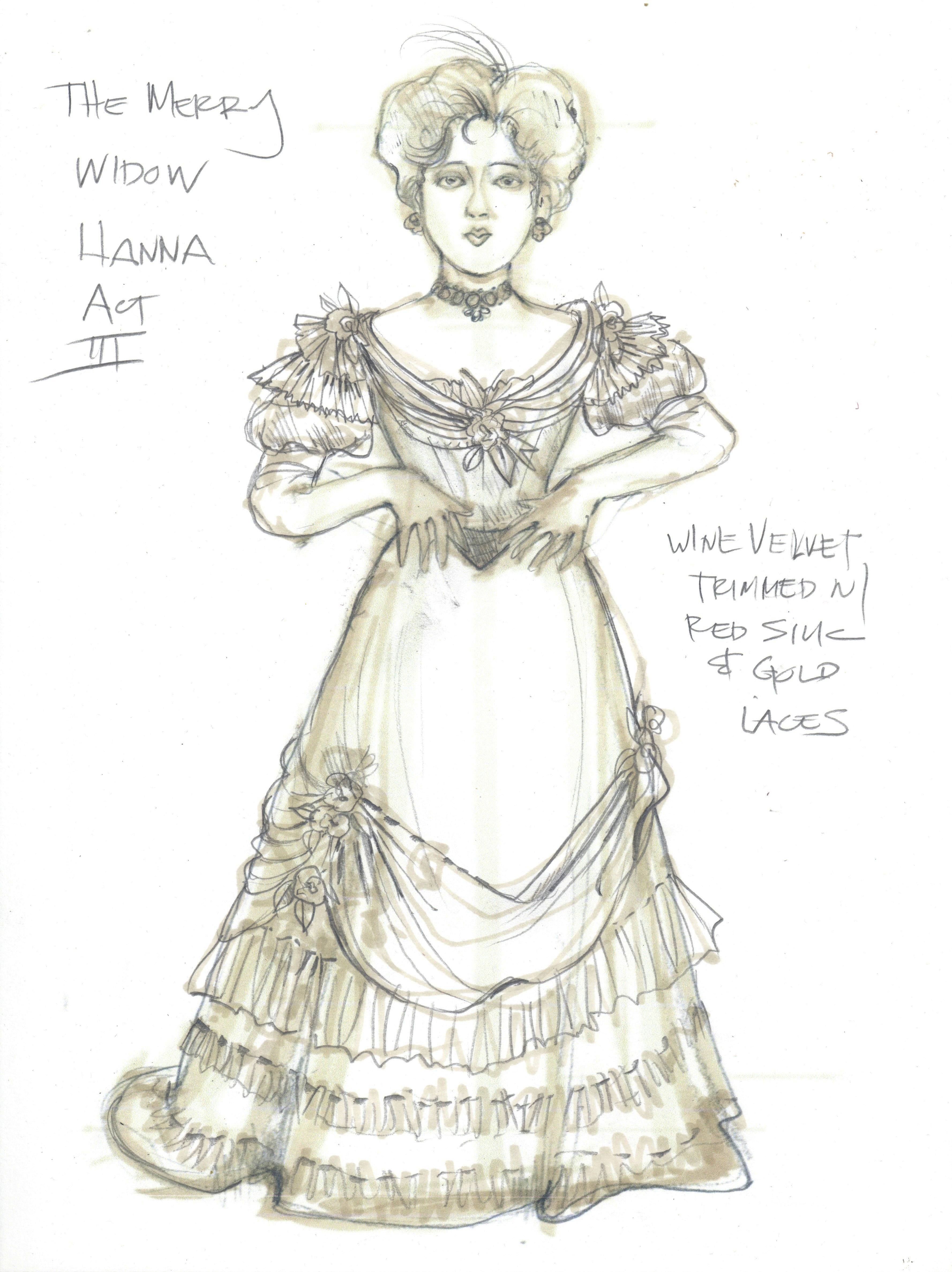 The Merry Widow Costume Photo 03