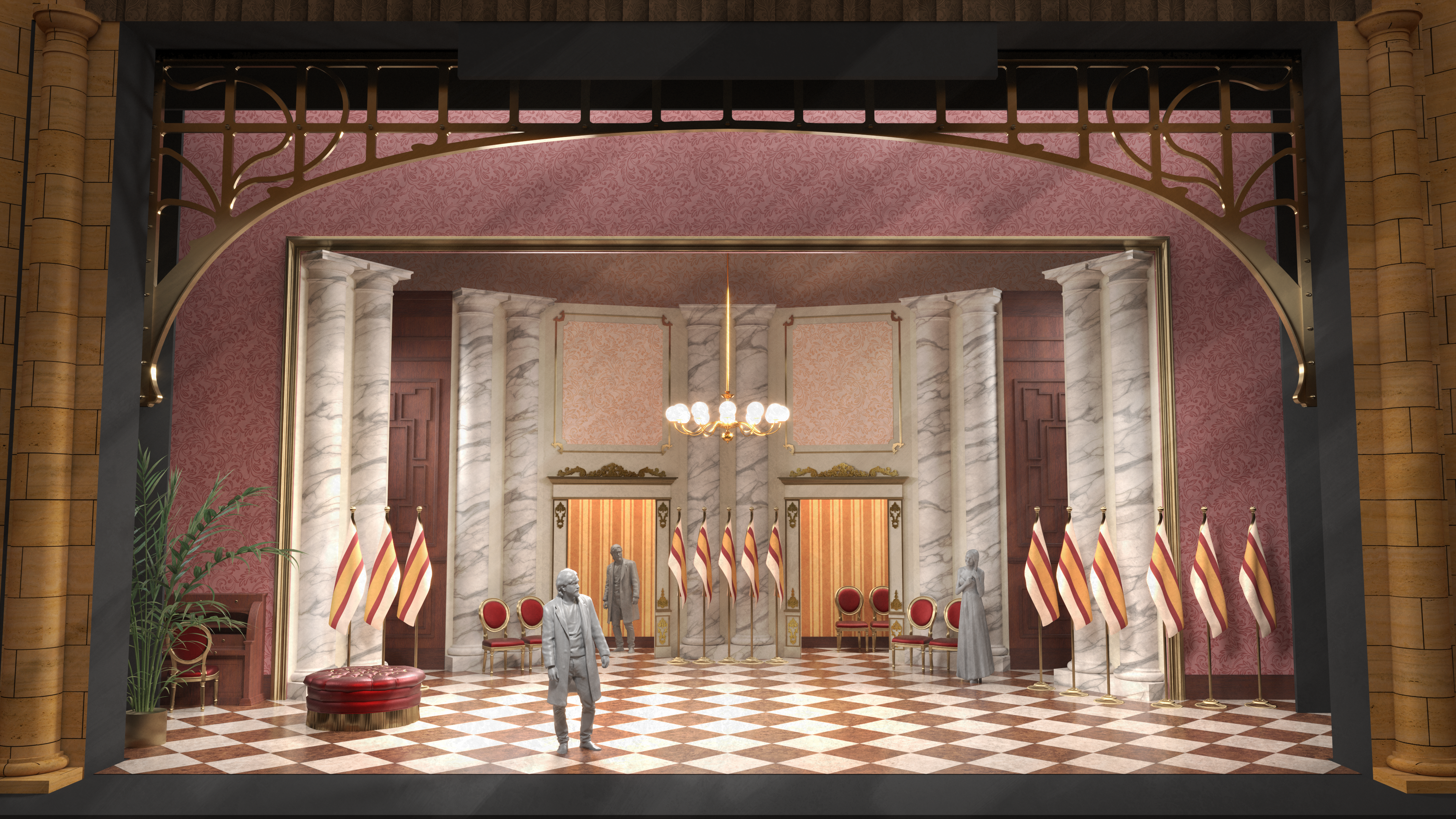 The Merry Widow Act 1 Photo 2