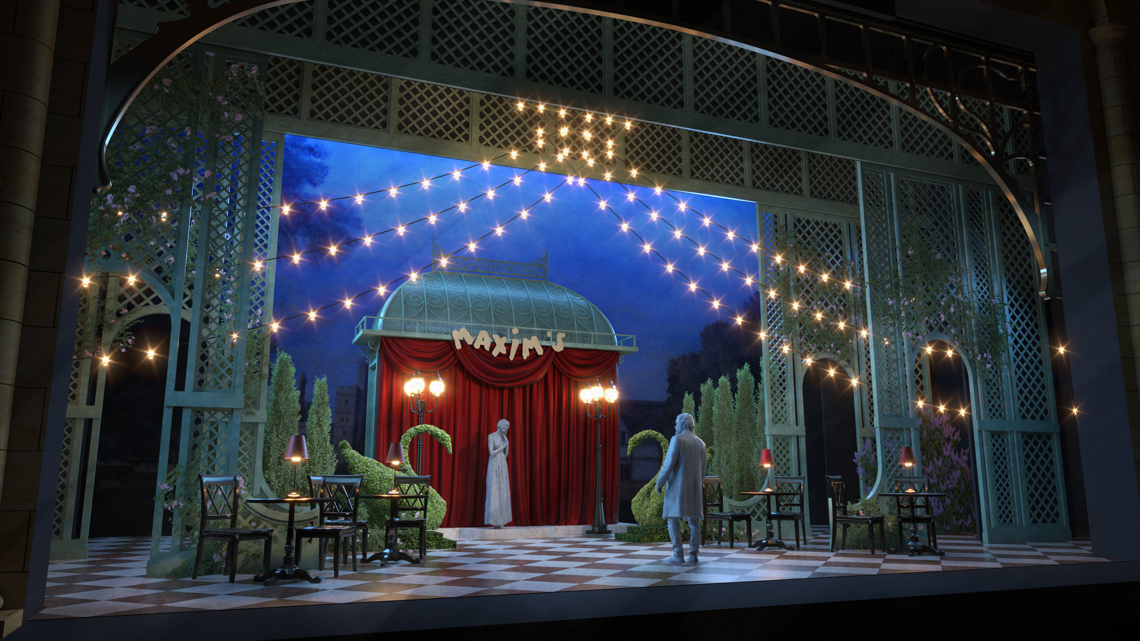 The Merry Widow Act 3 Photo 1