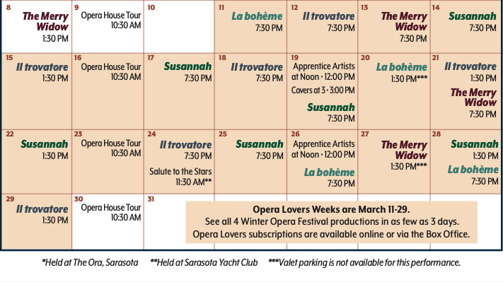 As of 9.29.25 2025-26 Season OLW Calendar 